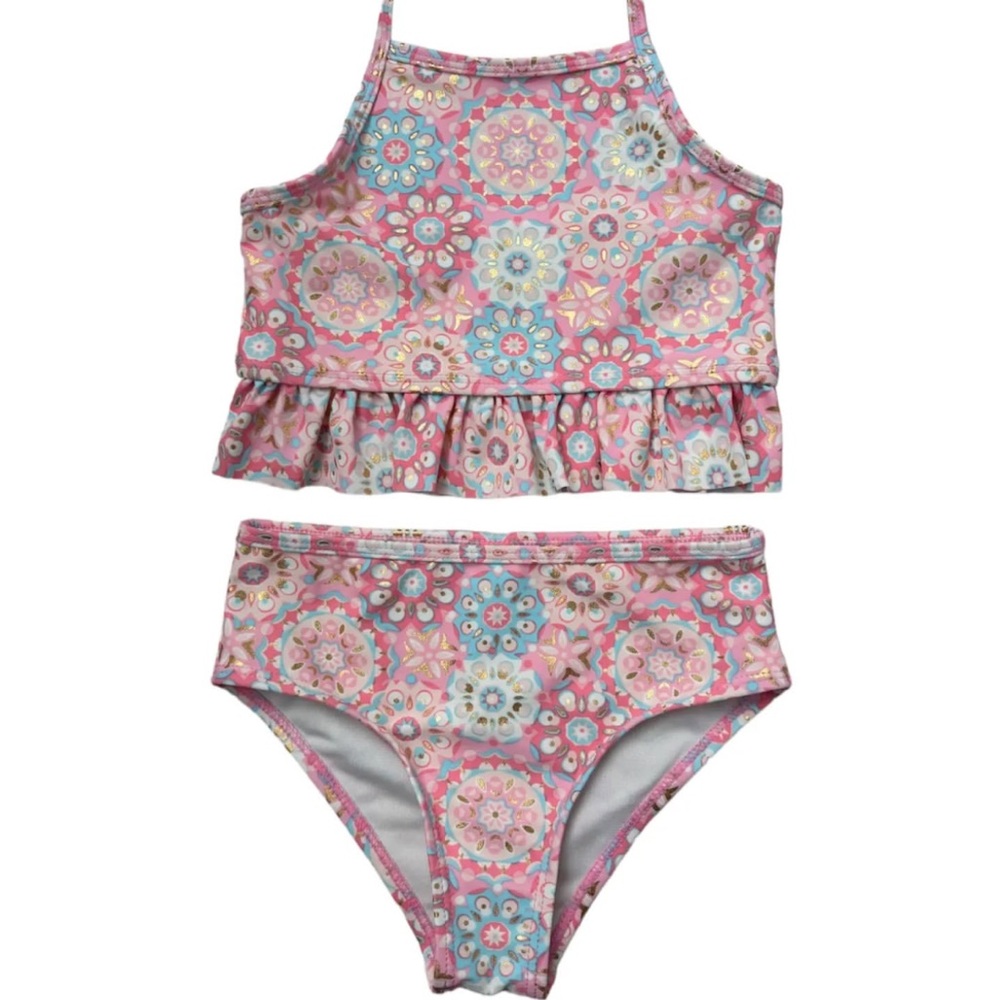 Tommy Bahama Girls 2-piece Swimsuit- size 4-5 Years